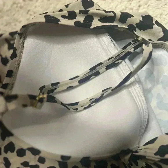 WOMENS CHEETAH ANIMAL PRINT FRESHWATER TANKINI TOP NWT XXL - Picture 8 of 8